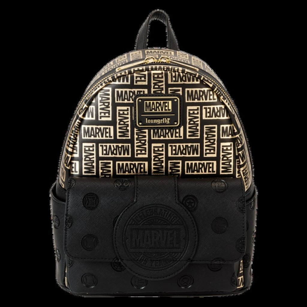 Marvel 85th Anniversary All-Over Print Logo Mini Backpack Nwt